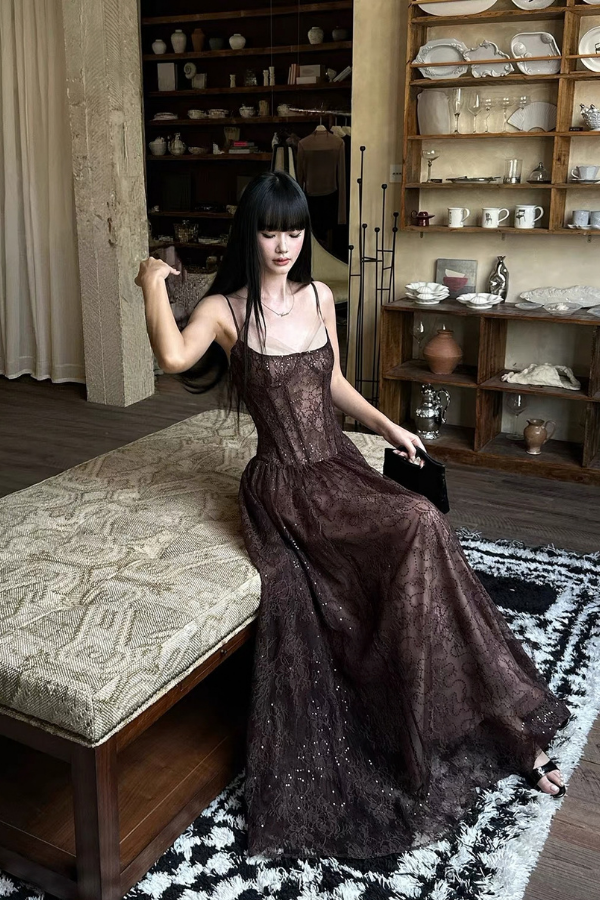 Brown Avery Dress