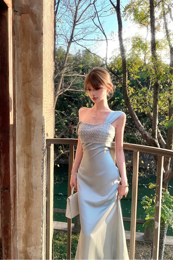 Blue Heath Dress