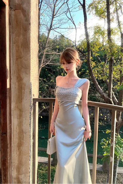 Blue Heath Dress