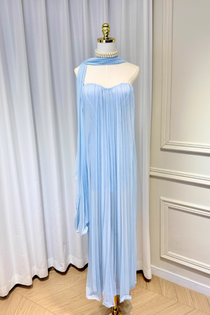 Blue Long Dress