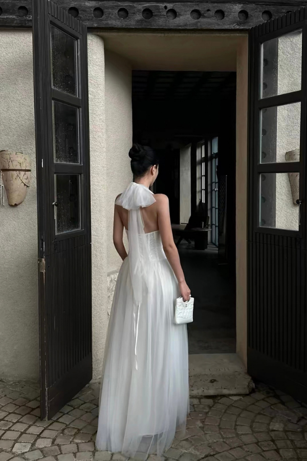 White Kira Dress