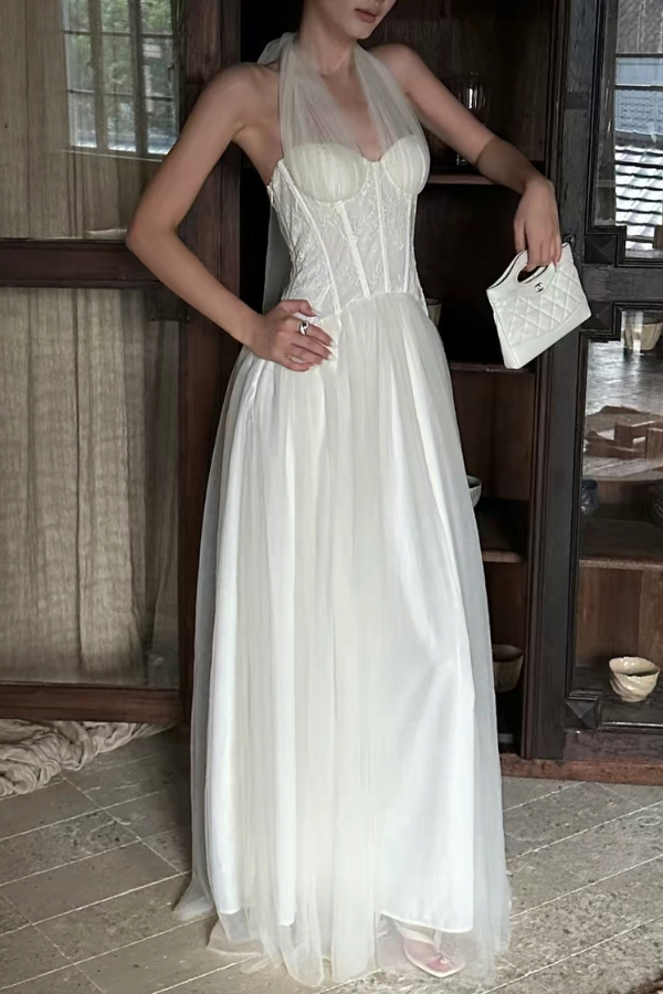 White Kira Dress