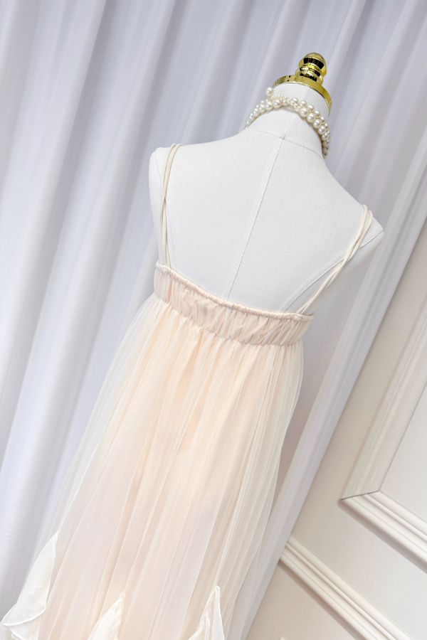 Beige Long Dress