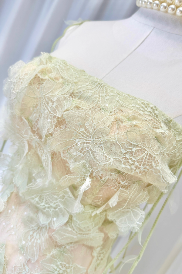 Green Lace Dress