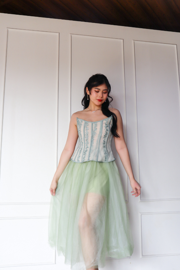 Green Adalea Dress