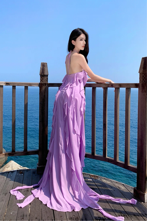 Purple Willow Dress