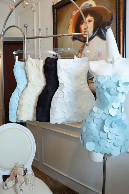 Blue Poppy Dress