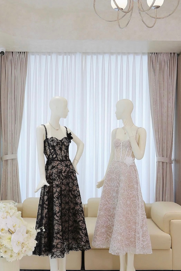 White Winnie Long Dress