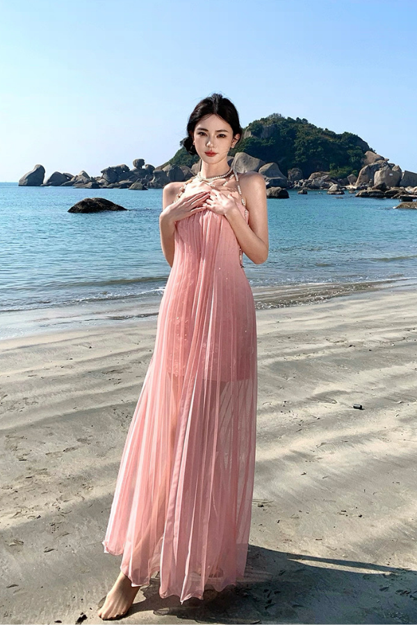 Pink Lily Dress