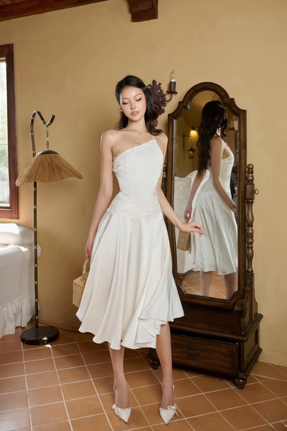 White Leblanc Dress