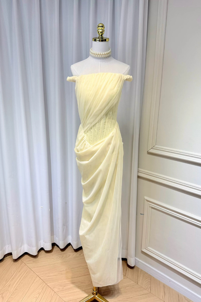 Yellow Bobbie Dress