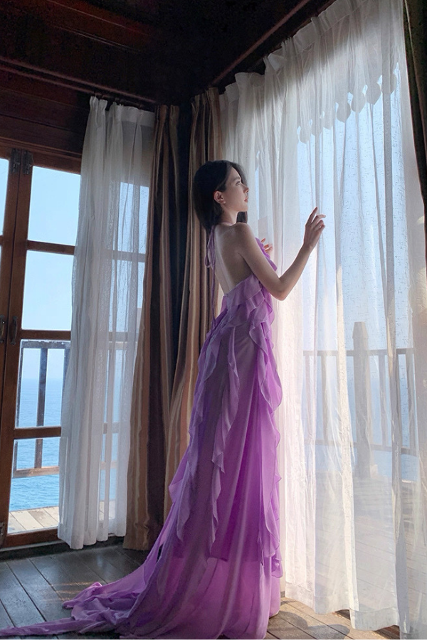 Purple Willow Dress