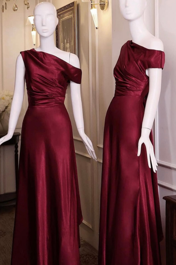 Red Wendy Long Dress