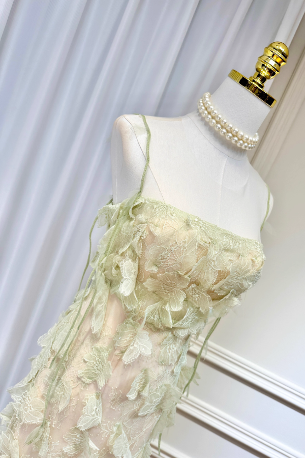Green Lace Dress