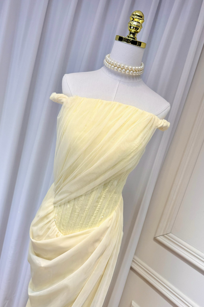 Yellow Bobbie Dress