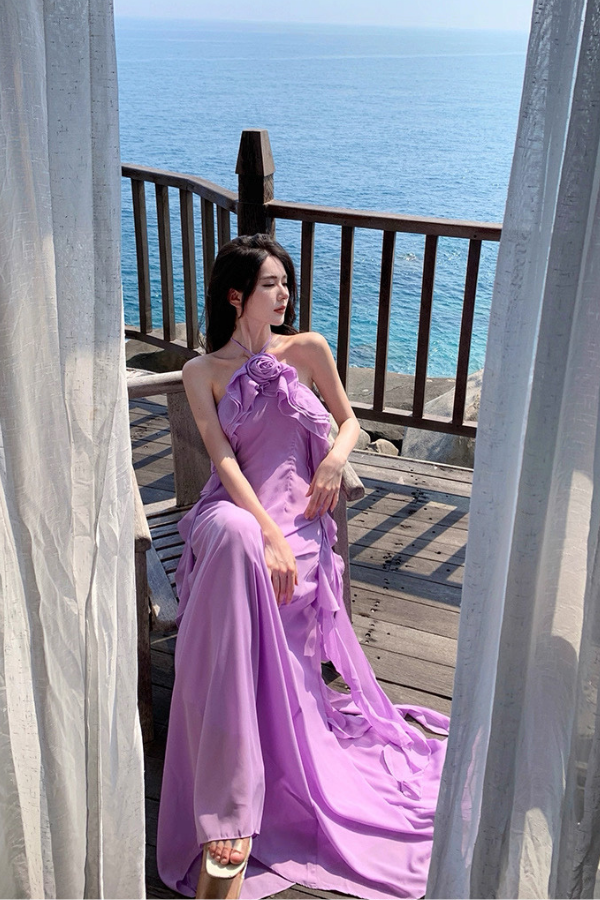 Purple Willow Dress