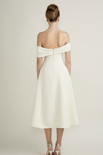 White Diana Long Dress