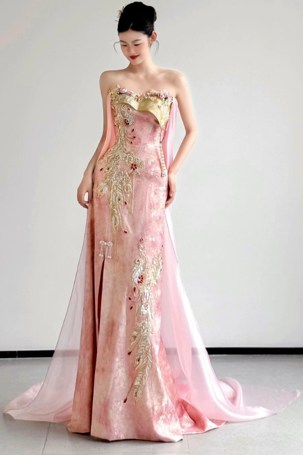 Pink Polly Gown