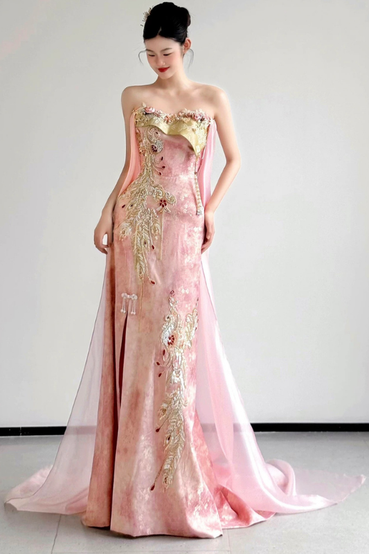 Pink Polly Gown
