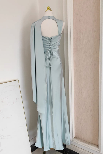 Blue Danica Long Dress