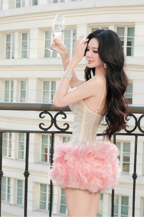 Pink Scarlette Dress