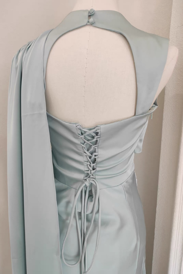 Blue Danica Long Dress