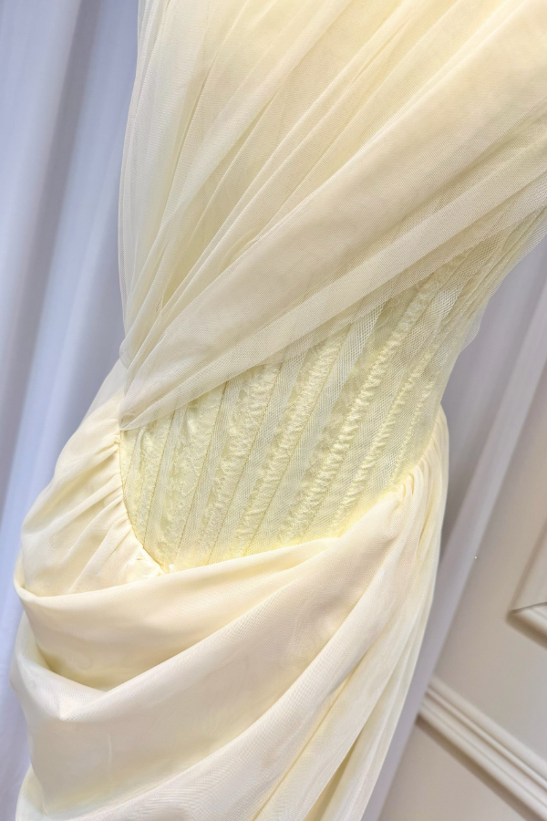 Yellow Bobbie Dress