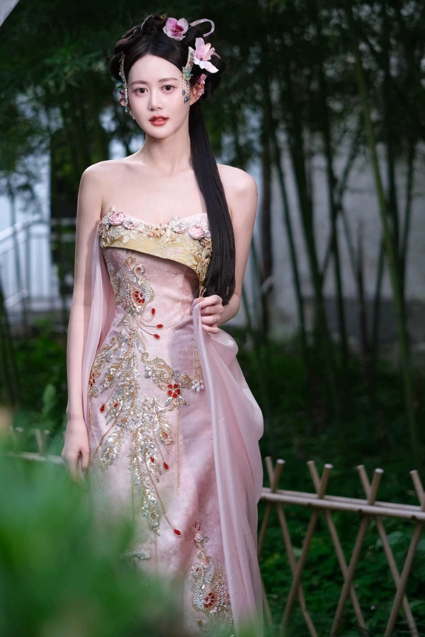 Pink Polly Gown