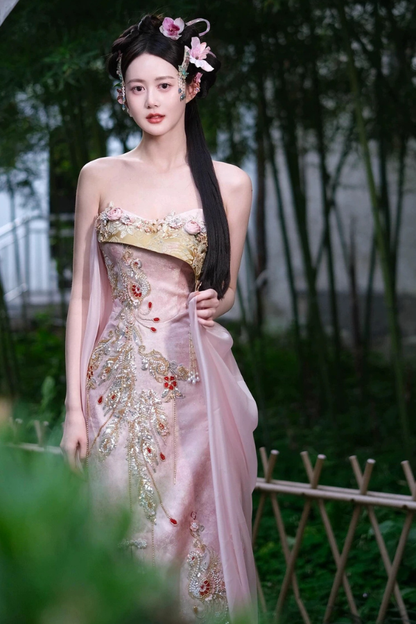 Pink Polly Gown