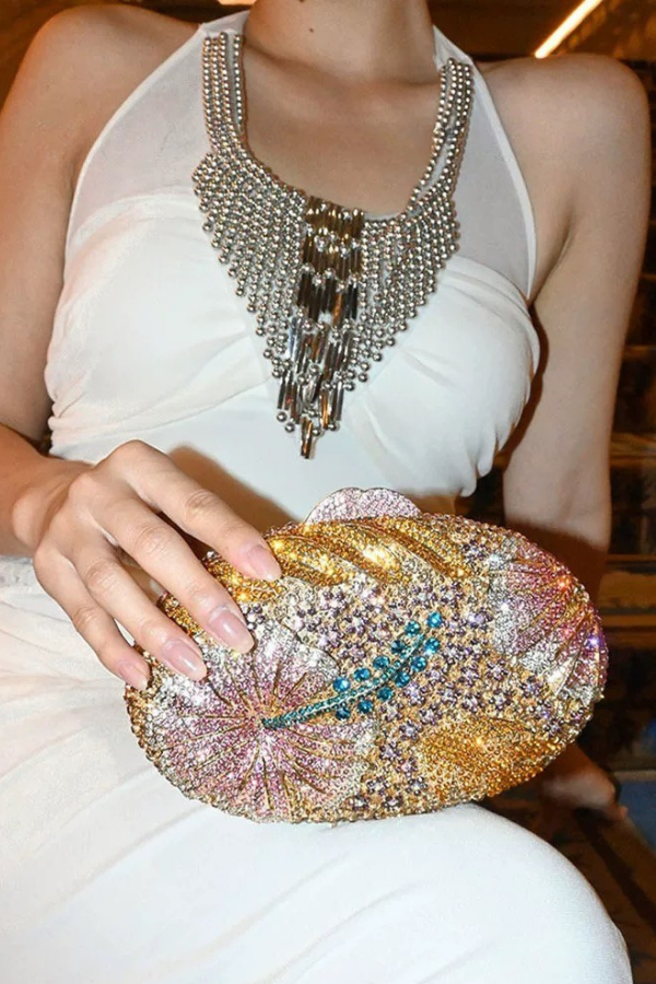 Gold Tropical Bag