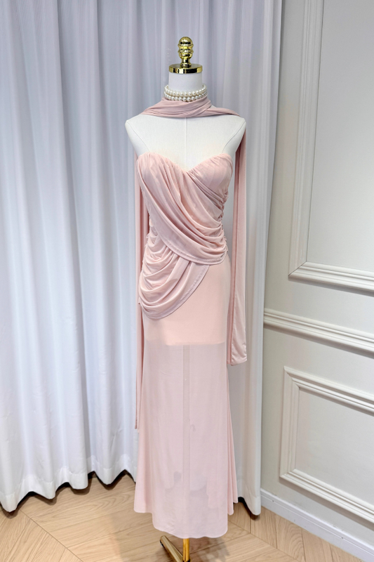 Pink Long Dress