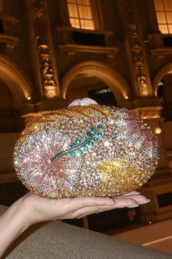 Gold Tropical Bag