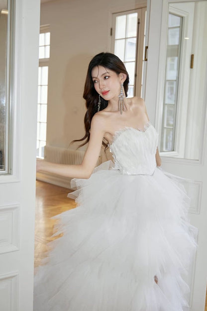 White Cotton Gown