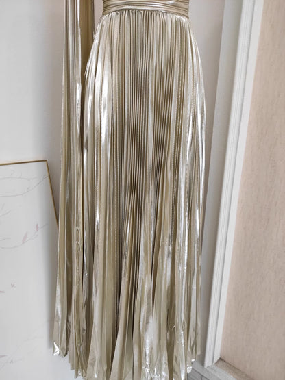 Gold Shimmering Dress