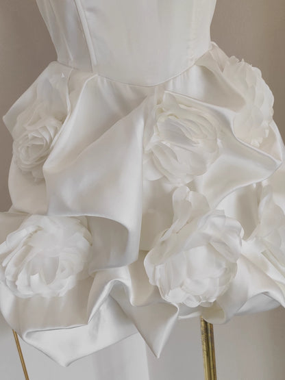 White Flower Dress