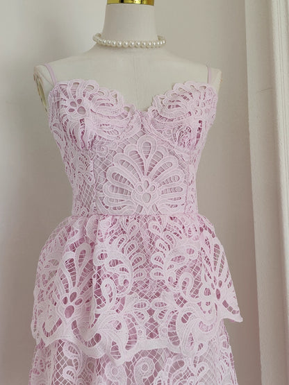 Purple Strap Dress