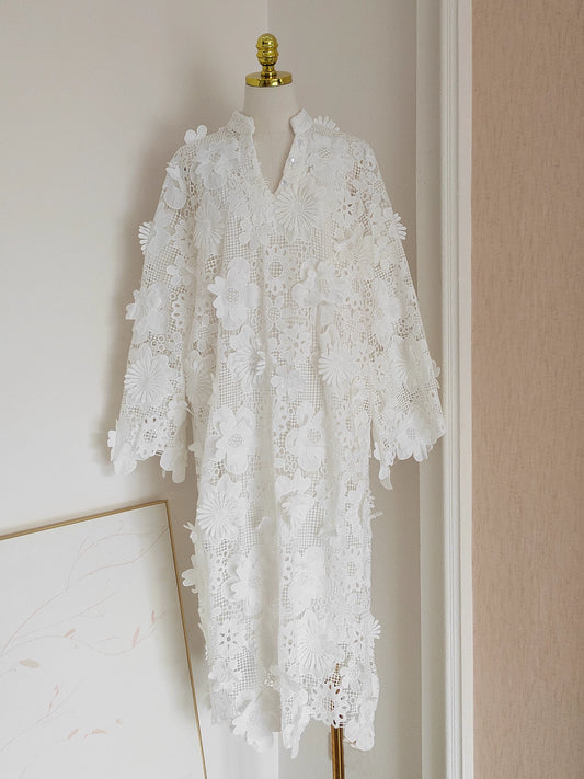 White Lace Dress