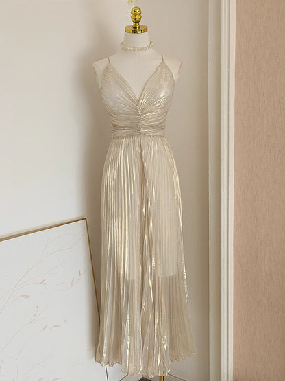 Silver Long Dress