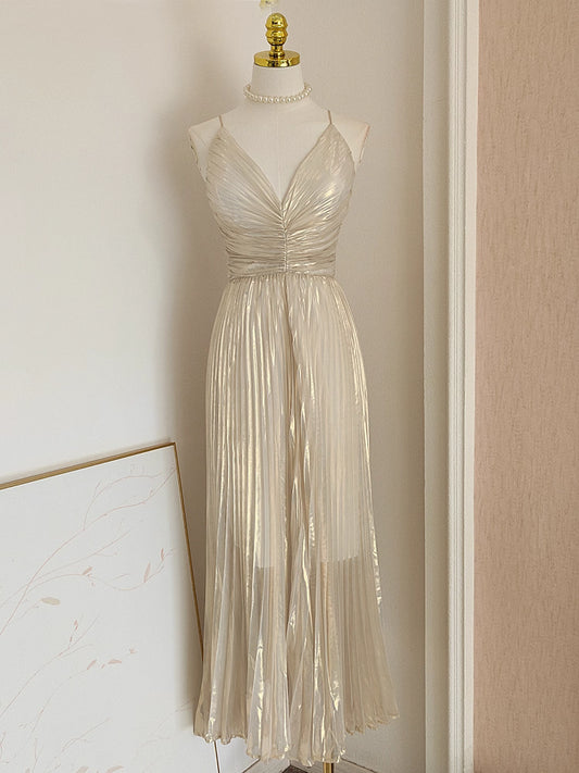 Silver Long Dress