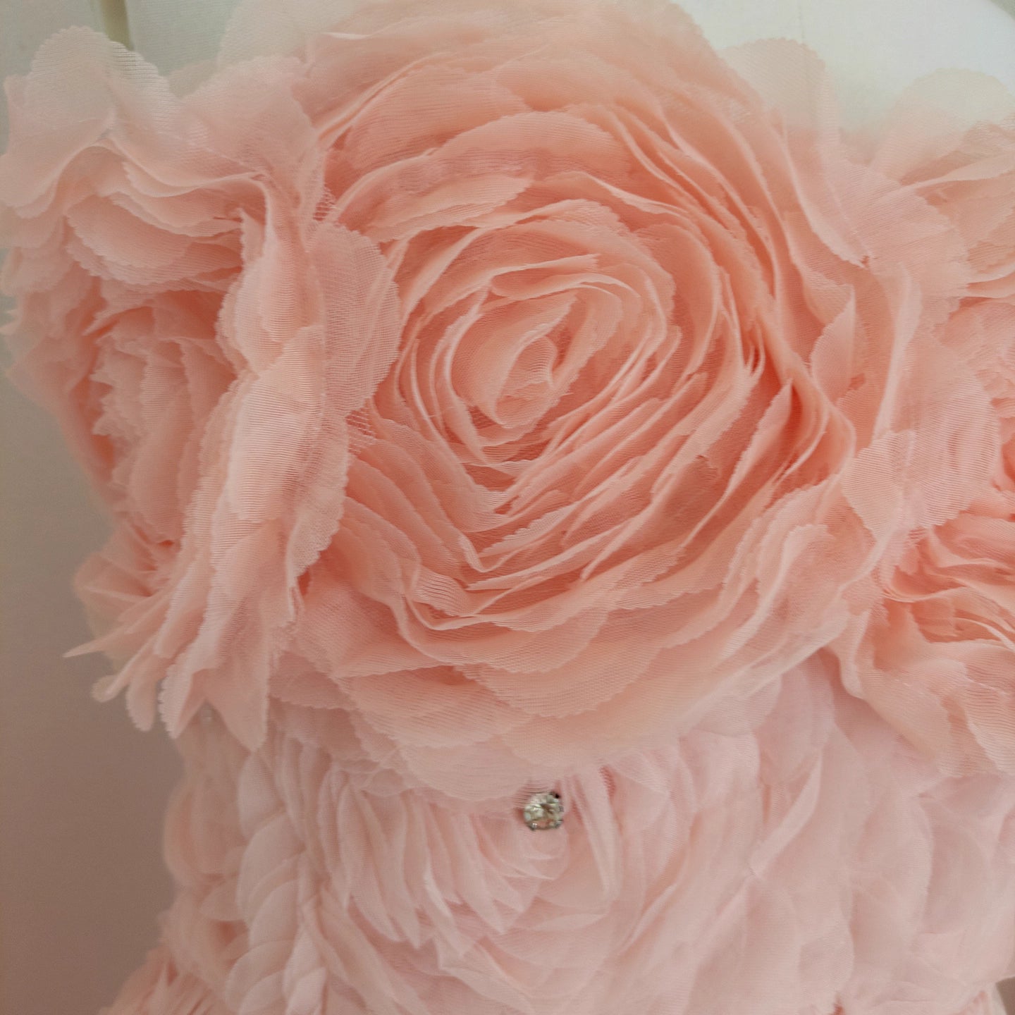 Orange Flower Dress