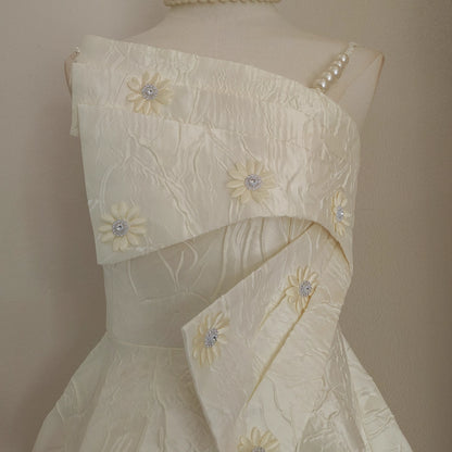 White Flower Dress