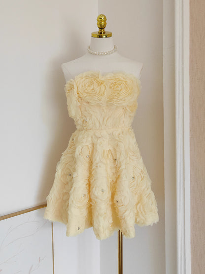 Yellow Flower Dress