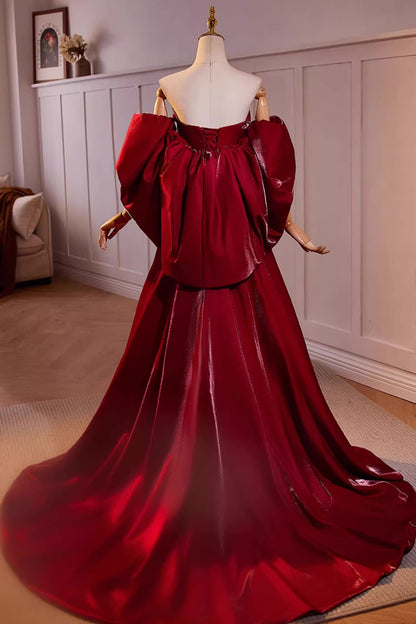 Red Long Gown