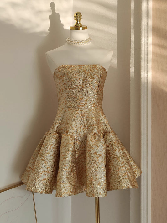 Gold Tube Dress