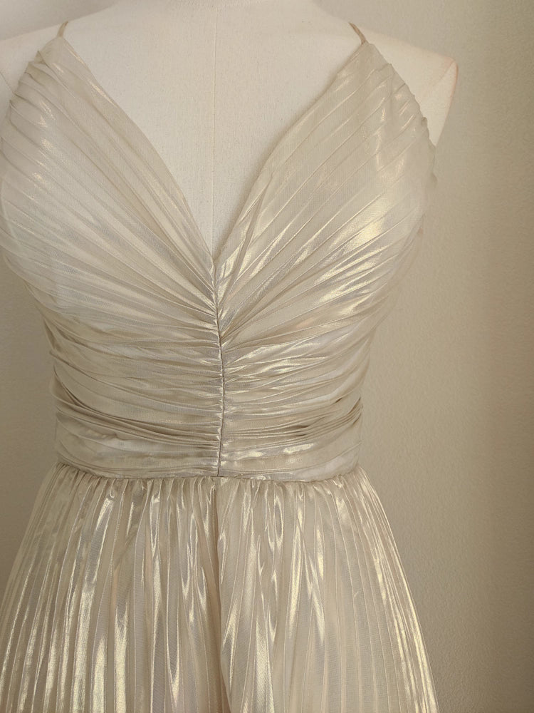 Silver Long Dress