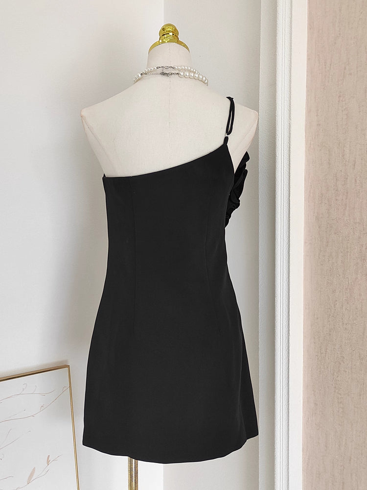 Black Flower Dress