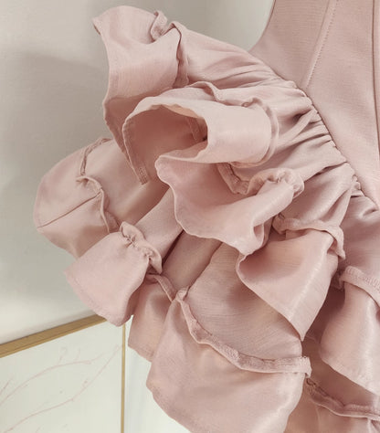 Pink Ruffle Coquette Dress