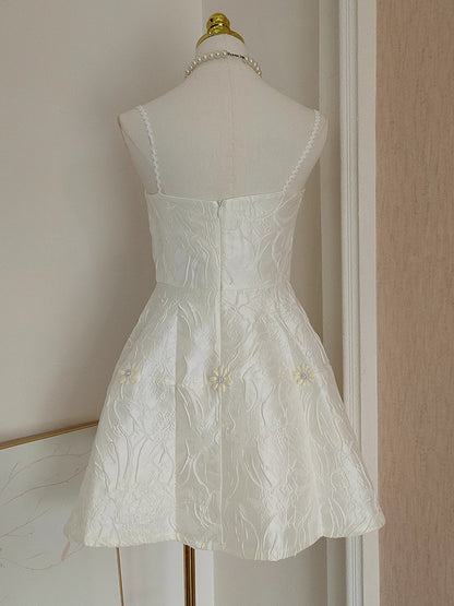White Flower Dress