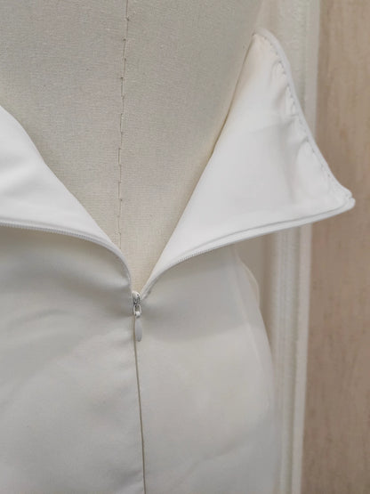White Petal Dress