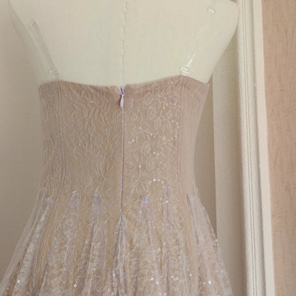 Purple Lace Dress